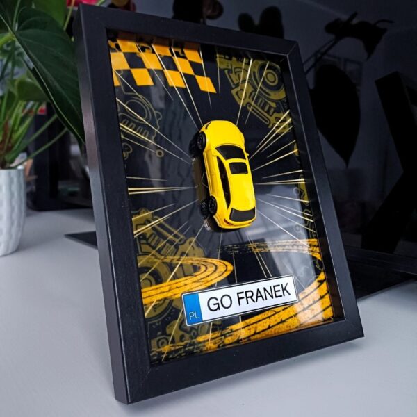Ramka personalizowana Hot Wheels Audi RS 6