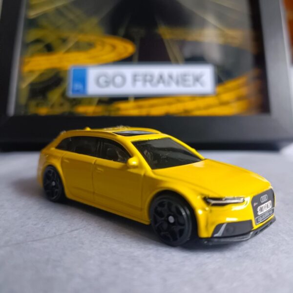 Ramka personalizowana Hot Wheels Audi RS 6