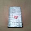Skórzany Notes Journal A5 Planer Silver