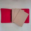 Skórzany Notes Journal A5 Planer Red