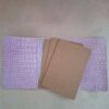Skórzany Notes Journal A5 Planer Pink