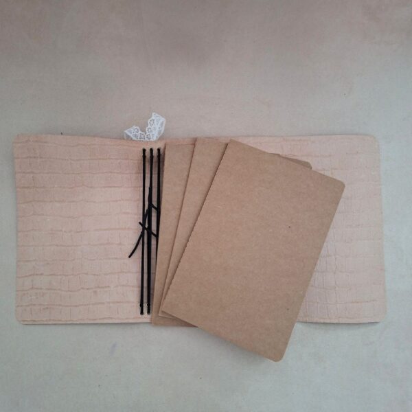 Skórzany Notes Journal A5 Planer Brown