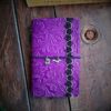 Skórzany notes / pamietnik / journal A6 Violet